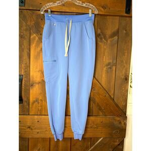 FIGS Zamora ceil blue women’s xs jogger scrub pants